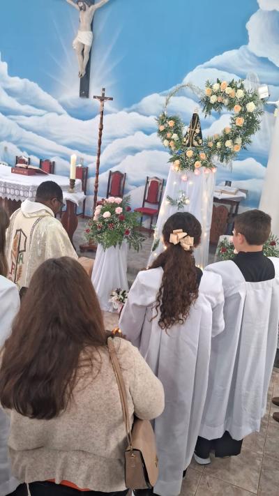 Nova Laranjeiras - Comunidade Guaraí celebra a Festa em Louvor a Nossa Senhora Aparecida 